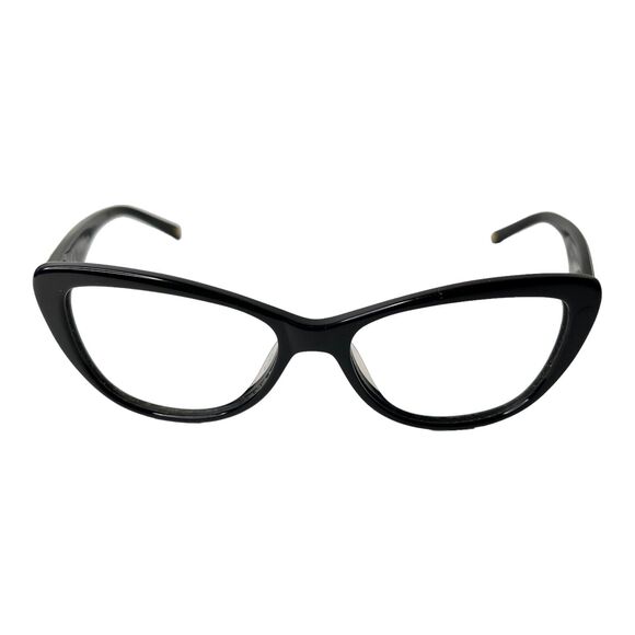 Escada VES380S COL.0700 Eyeglasses Frames Black Cat Eye 53-16-140 H5905 - Picture 1 of 7